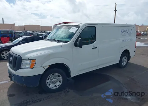 2014 Nissan Nv Cargo Nv1500 Sv V6 z USA, uszkodzony, nr VIN 1N6BF0KM8EN107554